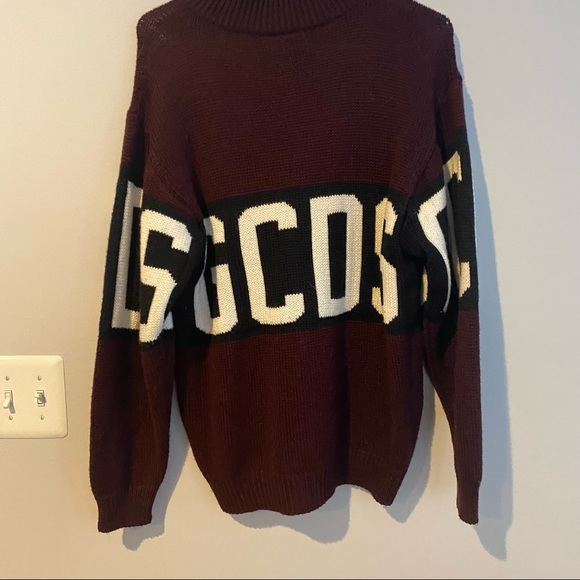 GCDS Logo Intarsia Jumper size S - Picture 8 of 8